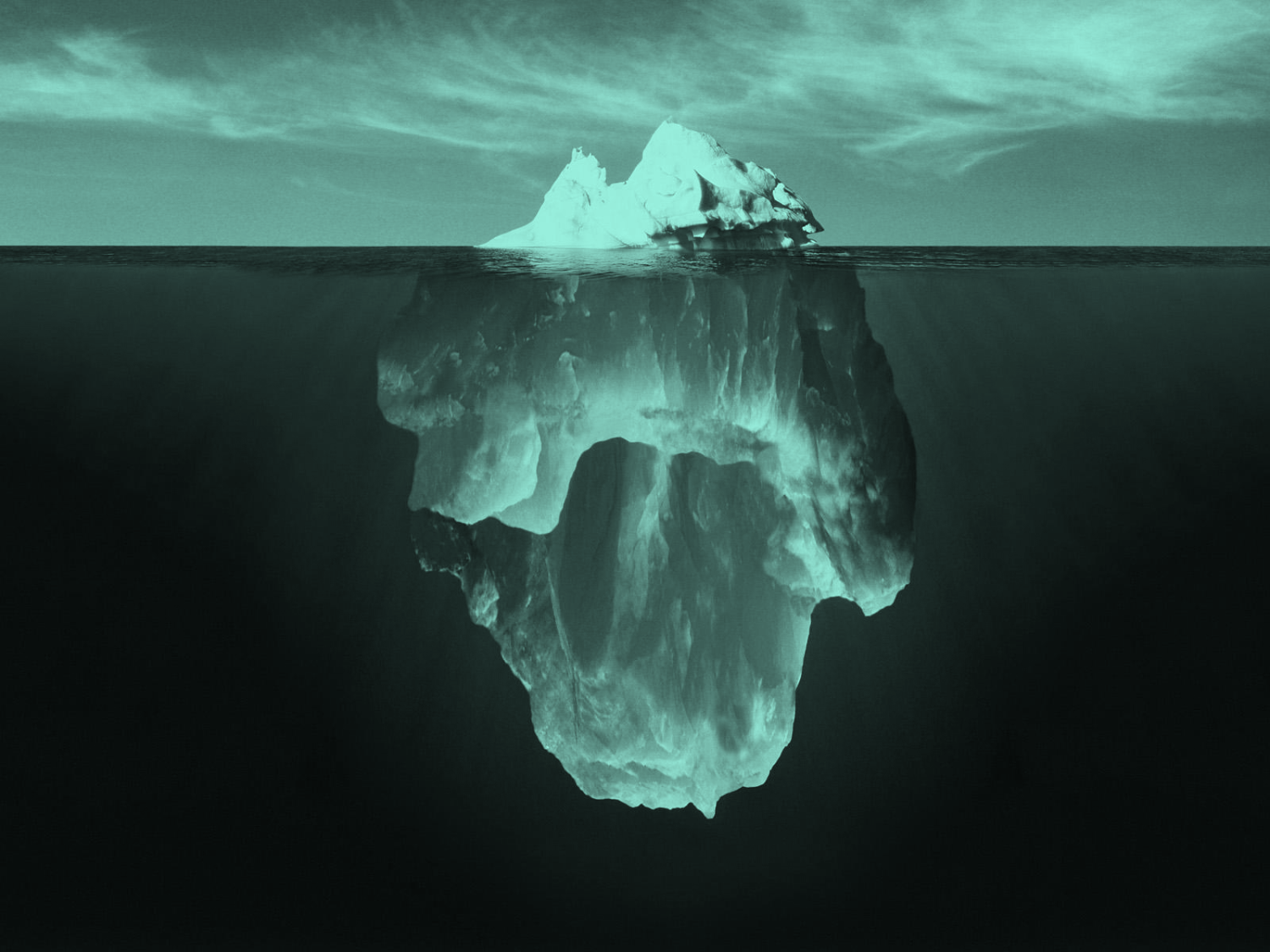 Iceberg lean